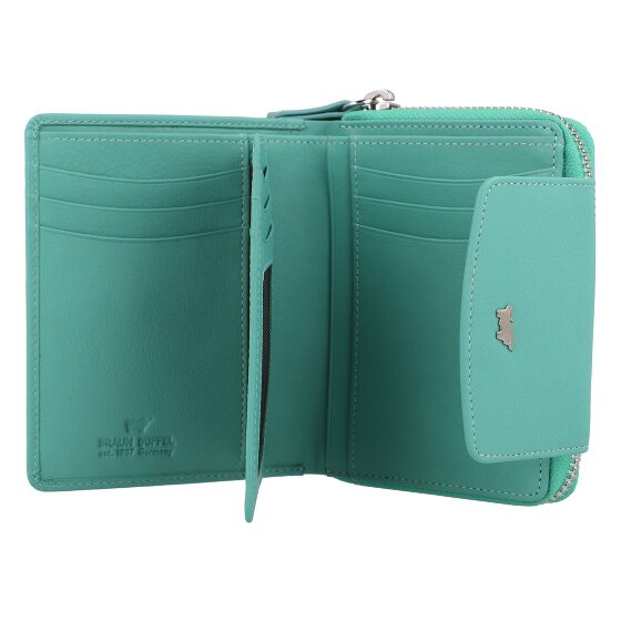 Braun Büffel Joy Portafoglio Protezione RFID Pelle 12 cm