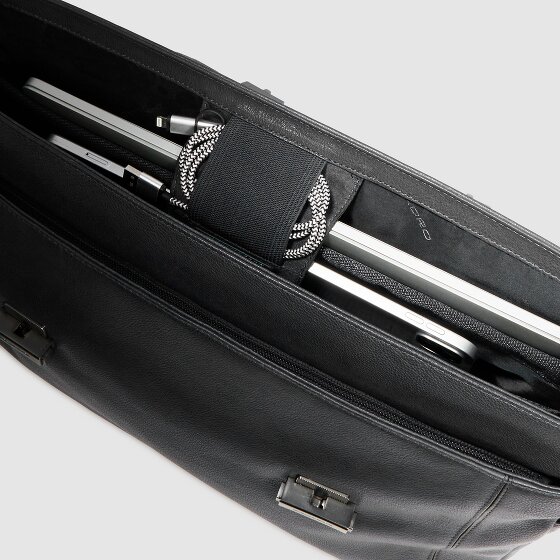 Piquadro Cronus Valigetta Pelle 31 cm Scomparto per laptop