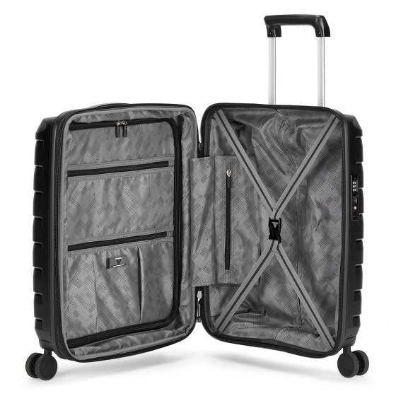 Roncato Skyline 2.0 4 ruote Carrello della cabina 55 cm con piega di espansione