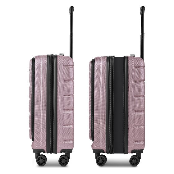 Franky Munich 4.0 4 ruote Trolley cabina 55 cm Vano porta PC espandibile