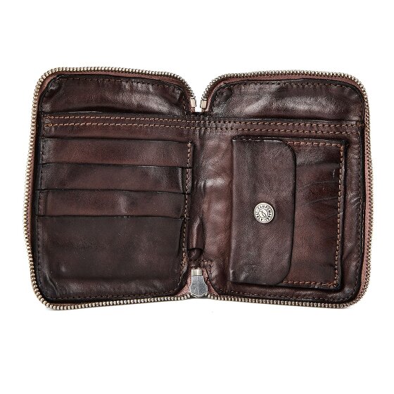 Campomaggi Tosca Portafoglio Protezione RFID Vera Pelle 13 cm