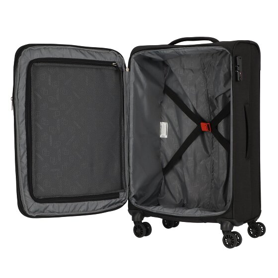 American Tourister Street Roll 4 ruote Set di valigie 3 pezzi con piega di espansione