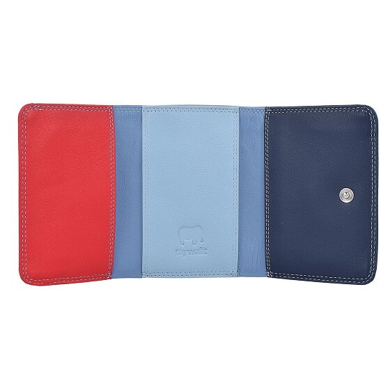 Mywalit Portafoglio trifoglio piccolo in pelle 8 cm