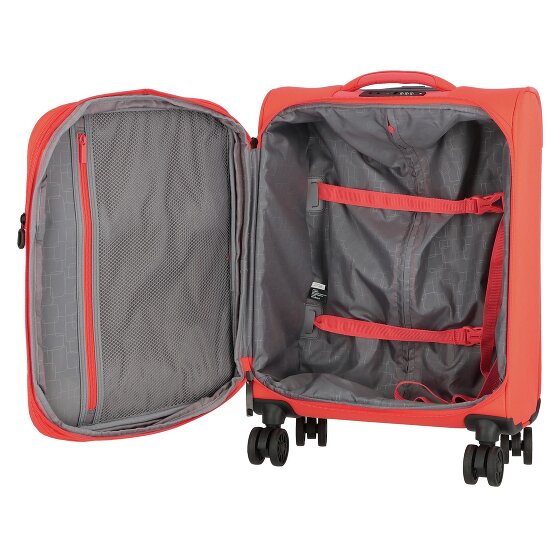 Jump Monthélys 4 ruote Carrello della cabina 55 cm con piega di espansione Jump Monthélys 4 ruote Carrello della cabina 55 cm con piega di espansione