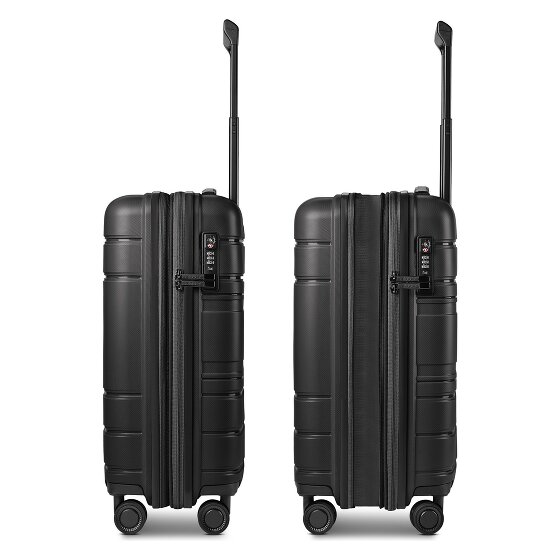 Redolz Essentials 11 4 ruote Trolley cabina 55 cm espandibile