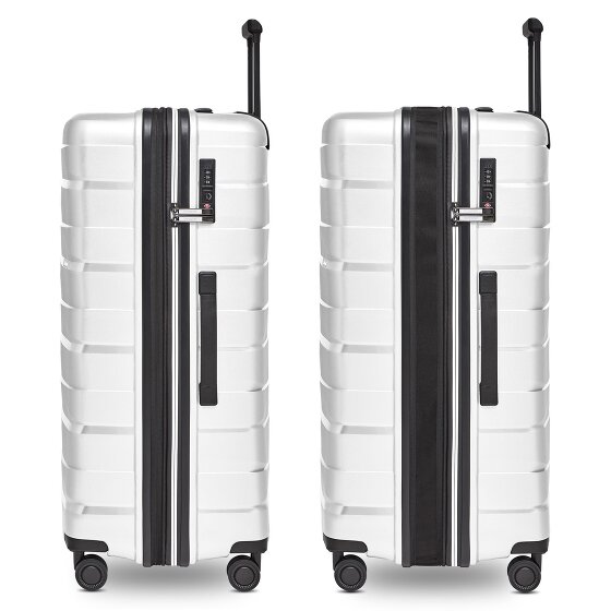 Bergpfeil Trolley da viaggio a 4 ruote L 75 cm con piega ad espansione