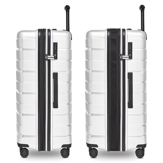 Bergpfeil Trolley da viaggio a 4 ruote L 75 cm con piega ad espansione