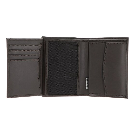 oxmox Leather Portafoglio Protezione RFID Vera Pelle 10 cm