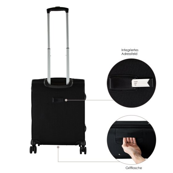 Traveller PROnature Carrello cabina a 4 ruote 54 cm Traveller PROnature Carrello cabina a 4 ruote 54 cm