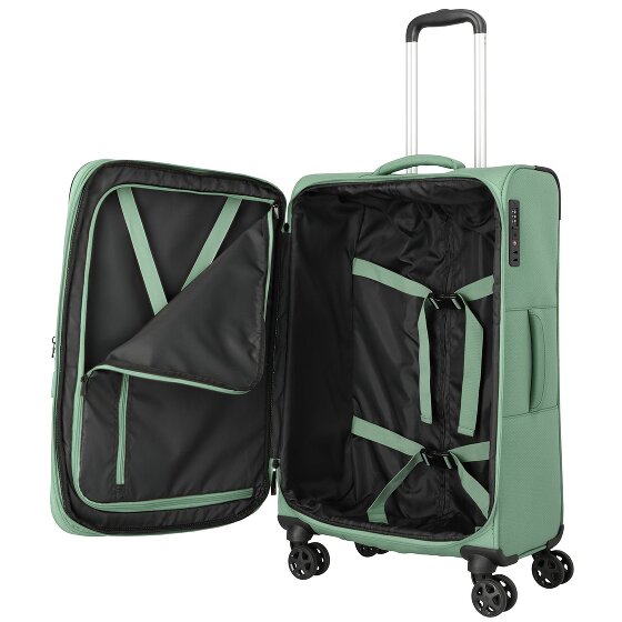 Travelite Kick Off 4 ruote Carrello M 67 cm espandibile