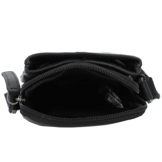 Greenburry Pure Black Custodia per cellulare Pelle 11 cm