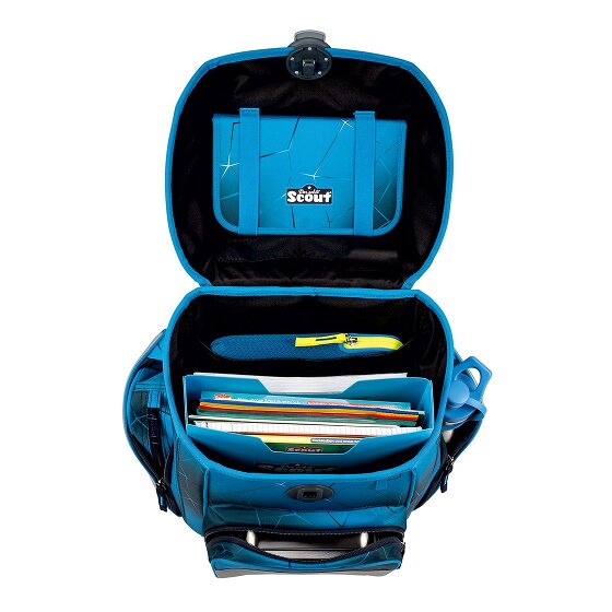 Scout Genius Exklusiv Safety Light Set di borse per la scuola
