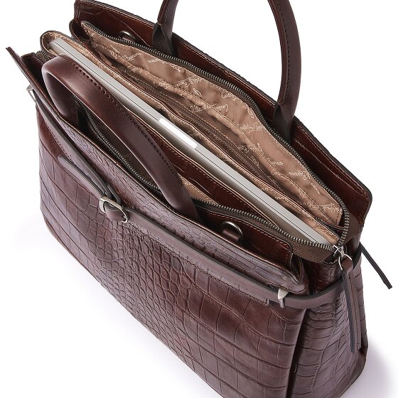 Castelijn & Beerens Kaat Valigetta Protezione RFID Pelle 39 cm Scomparto per laptop