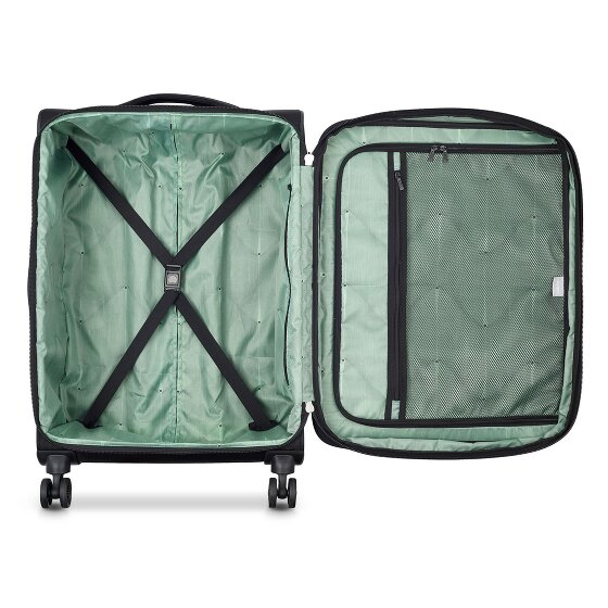 Delsey Paris Sky Max 2.0 4 ruote Set di valigie 3 pezzi con piega di espansione