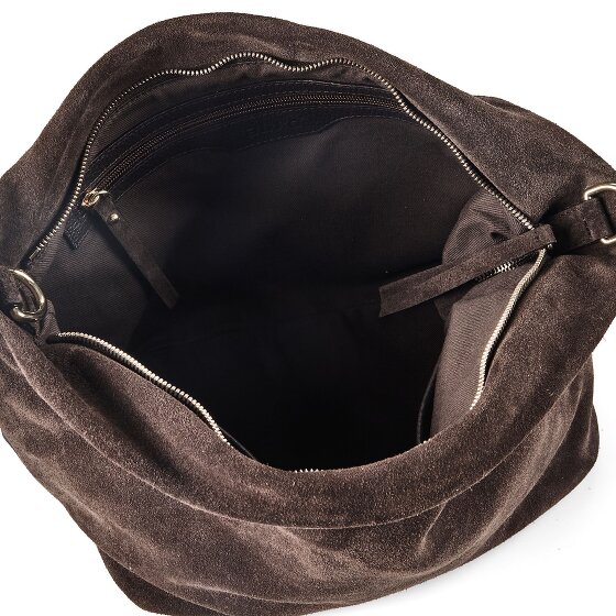 abro Ebony Borsa a spalla Vera Pelle 39 cm
