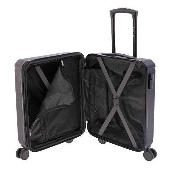 Gladiator 2900 4 ruote Carrello della cabina 55 cm con piega di espansione