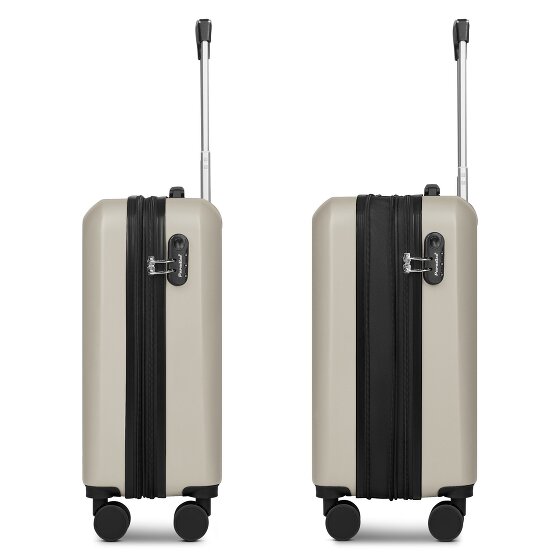 Check.In Paradise 2.0 4 ruote Carrello della cabina S 55 cm con piega di espansione