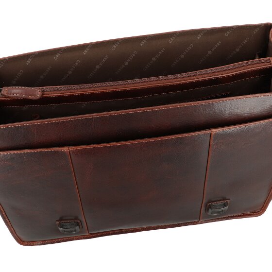 Greenburry Rugged Cartella Messenger Pelle 40.5 cm Scomparto per laptop
