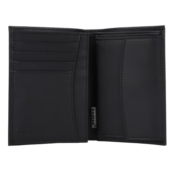 oxmox Leather Portafoglio Protezione RFID Pelle 9.5 cm