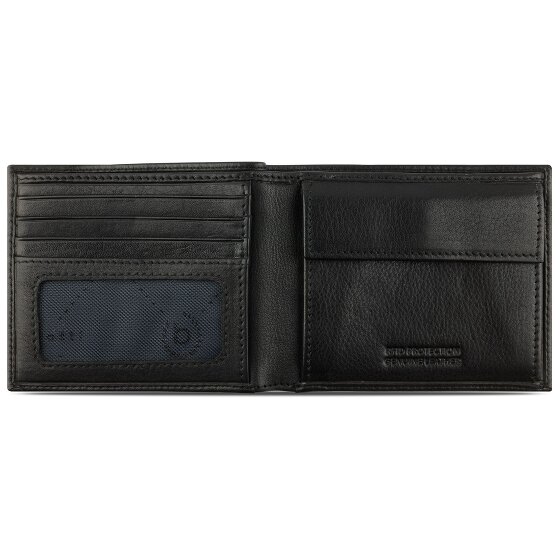 bugatti Nome Portafoglio Protezione RFID Pelle 11 cm