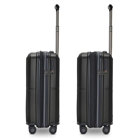 Pactastic Collection 01 4 ruote Carrello della cabina S 55 cm con piega di espansione