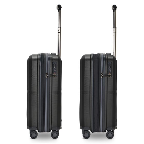 Pactastic Collection 01 4 ruote Carrello della cabina S 55 cm con piega di espansione