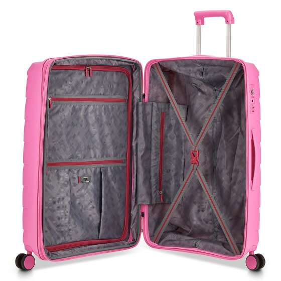 Roncato Skyline 2.0 4 ruote Set di valigie 3 pezzi con piega di espansione