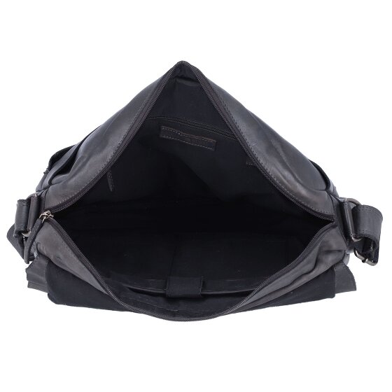 Greenburry GBVT Messenger in pelle 38 cm Scomparto per laptop