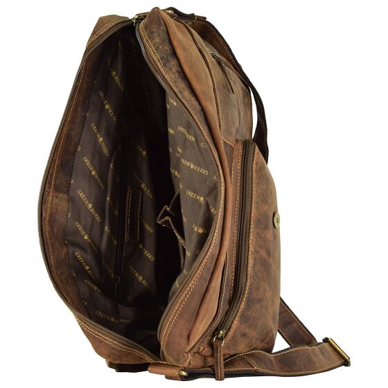 Greenburry Borsa Revolver vintage a tracolla in pelle 40 cm