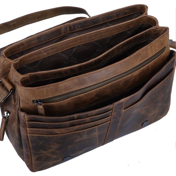 Greenland Nature Borsa a tracolla Montana in pelle 34 cm