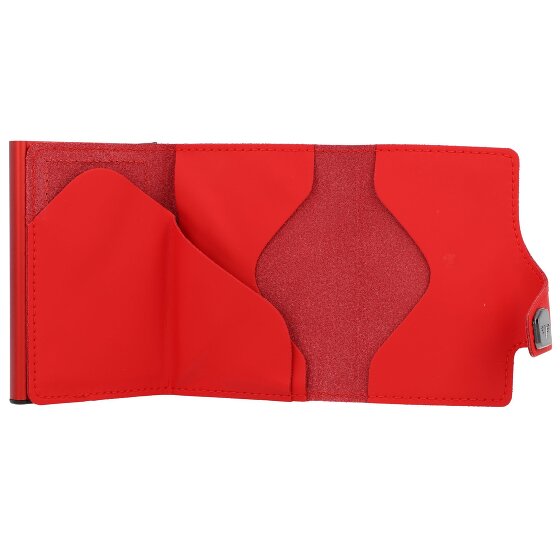 Tru Virtu Custodia per carte di credito Click & Slide Portafoglio RFID in pelle 6,5 cm