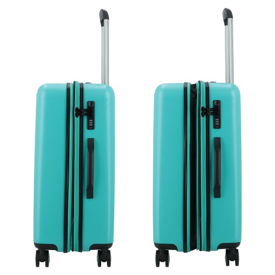 Gabol Future Plus 4 ruote Carrello 66 cm con piega di espansione