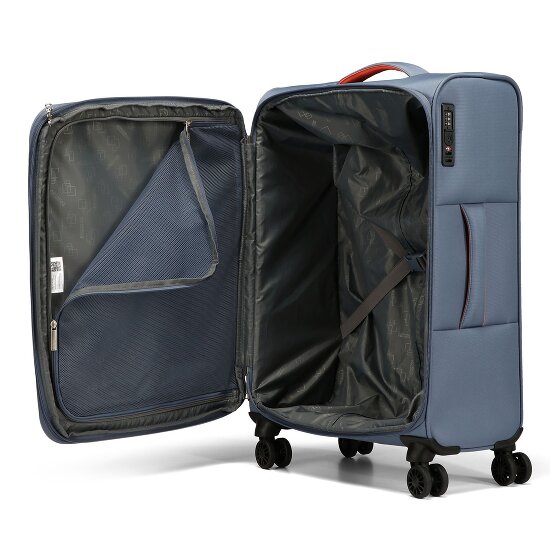 American Tourister Cloudrider 4 ruote Carrello M 67 cm con piega di espansione