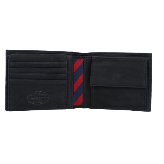 Tommy Hilfiger Portafoglio Johnson in pelle 12,5 cm