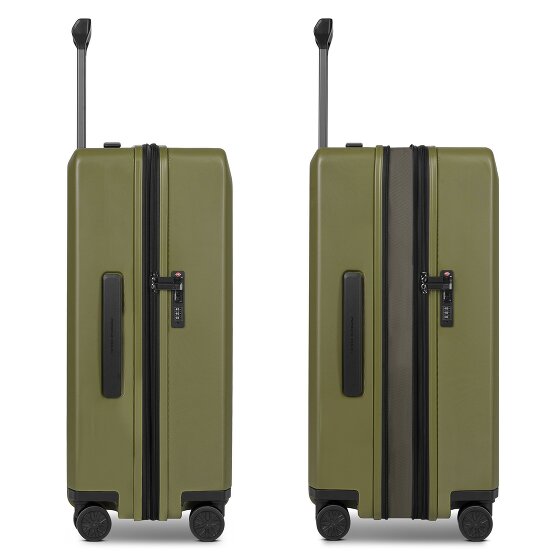 Porsche Design Voyager 4 ruote Carrello M 69 cm con piega di espansione