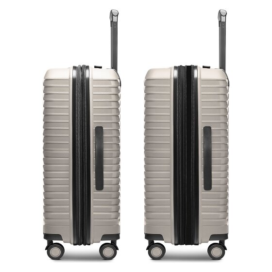 Stratic Shine 4 ruote Set di valigie 3 pezzi espandibile