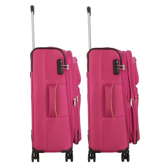 d&n Travel Line 6764 4 ruote Carrello 65 cm espandibile
