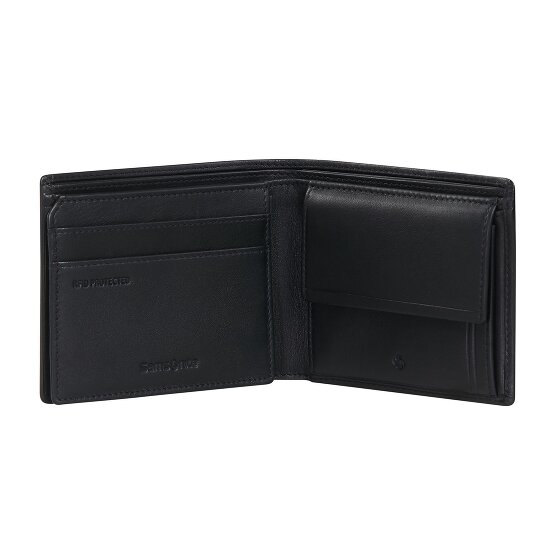 Samsonite Attack 3.0 Portafoglio Protezione RFID Vera Pelle 10.5 cm