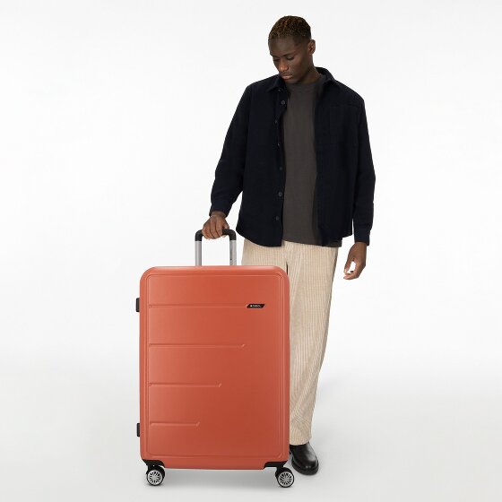 Gabol Future Plus 4 ruote Carrello 74 cm con piega di espansione