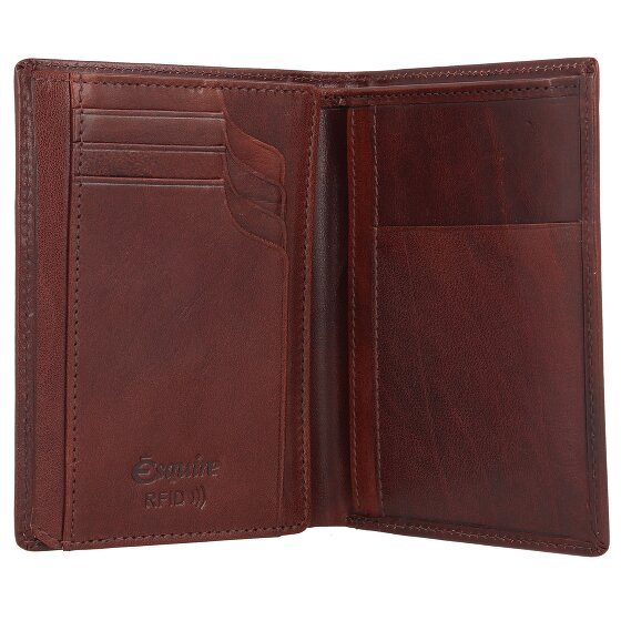 Esquire Toscana Passetui Portafoglio RFID in pelle 10 cm