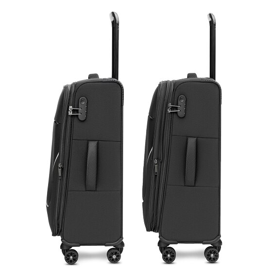 Stratic taska Trolley a 4 ruote M 65 cm con piega a espansione