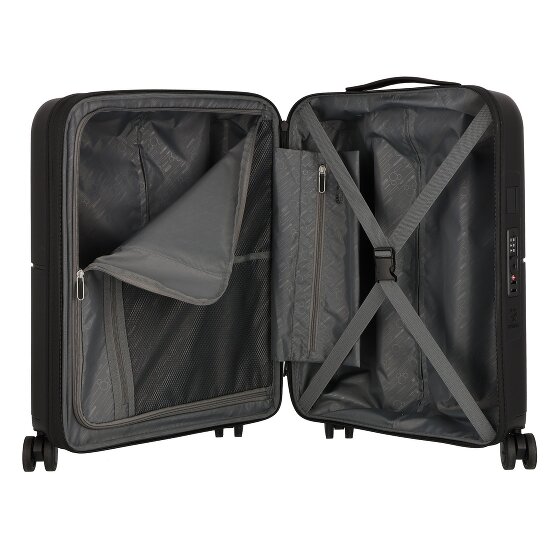 American Tourister Dashpop Disney 4 ruote Carrello della cabina 55 cm con piega di espansione