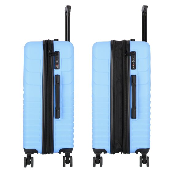 Cocoono Larnaka 4 ruote Carrello 68 cm con piega di espansione