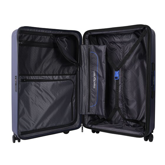 Hedgren Comby Grip L Exp 4 ruote Carrello L 74 cm con piega di espansione