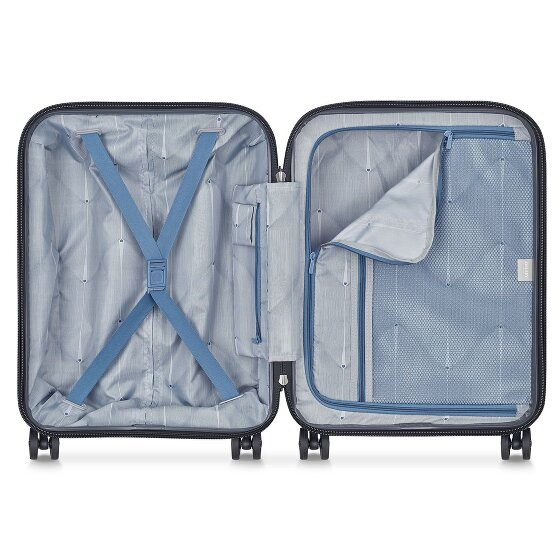 Delsey Paris Freestyle 4 ruote Carrello della cabina 55 cm