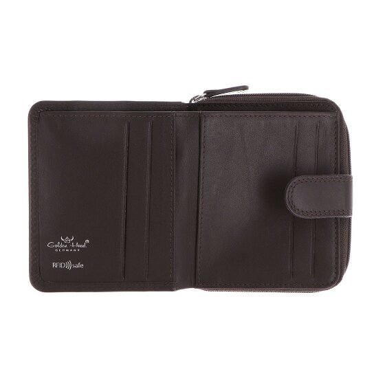 Golden Head Polo Portafoglio Protezione RFID Vera Pelle 10.5 cm