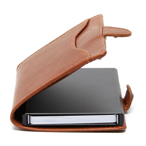 The Chesterfield Brand Albury Custodia per carta di credito Protezione RFID Vera Pelle 7 cm