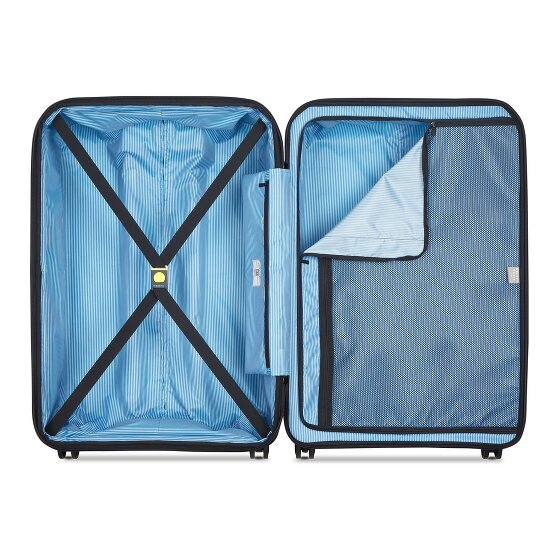 Delsey Paris Lutece Se 4 ruote Carrello 75 cm con piega di espansione