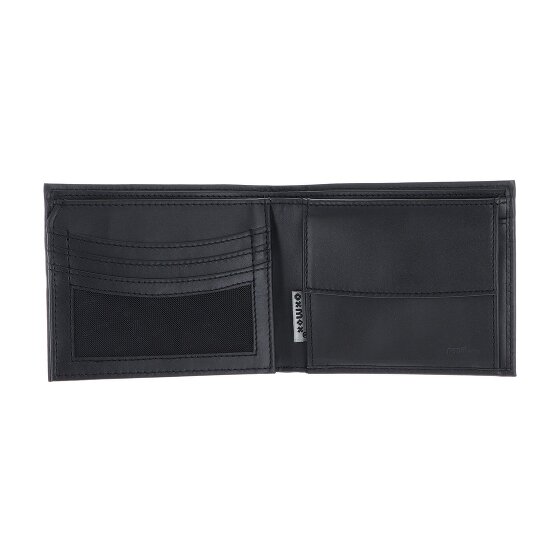 oxmox Leather Portafoglio Protezione RFID Vera Pelle 12 cm