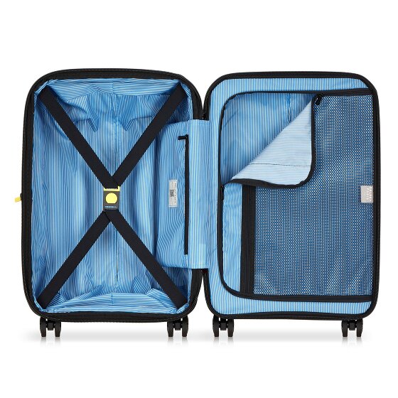 Delsey Paris Lutece Se 4 ruote Carrello della cabina 55 cm con piega di espansione